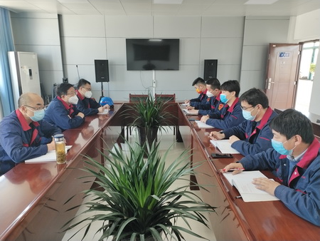 公司檢查復工復產的防疫和安全工作 公司檢查復工復產的防疫和安全工作