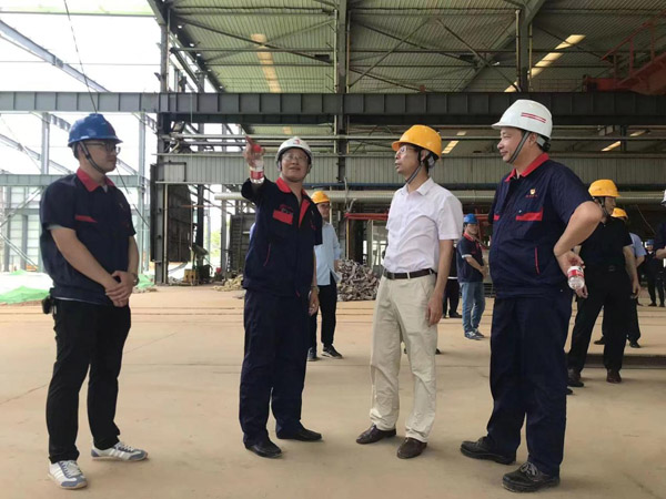 省國(guó)資委到公司督導(dǎo)環(huán)保整改工作 省國(guó)資委到公司督導(dǎo)環(huán)保整改工作