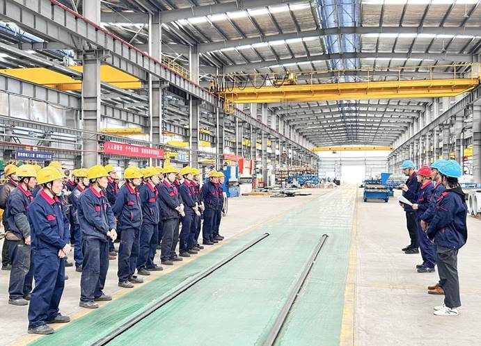 鋼構(gòu)公司開展防災(zāi)減災(zāi)日活動 鋼構(gòu)公司開展防災(zāi)減災(zāi)日活動