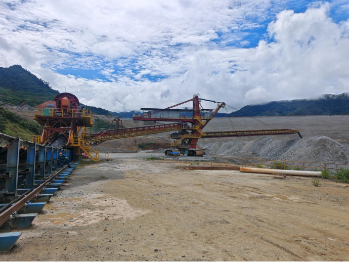 公司超額完成米拉多廢石系統(tǒng)生產(chǎn)總量